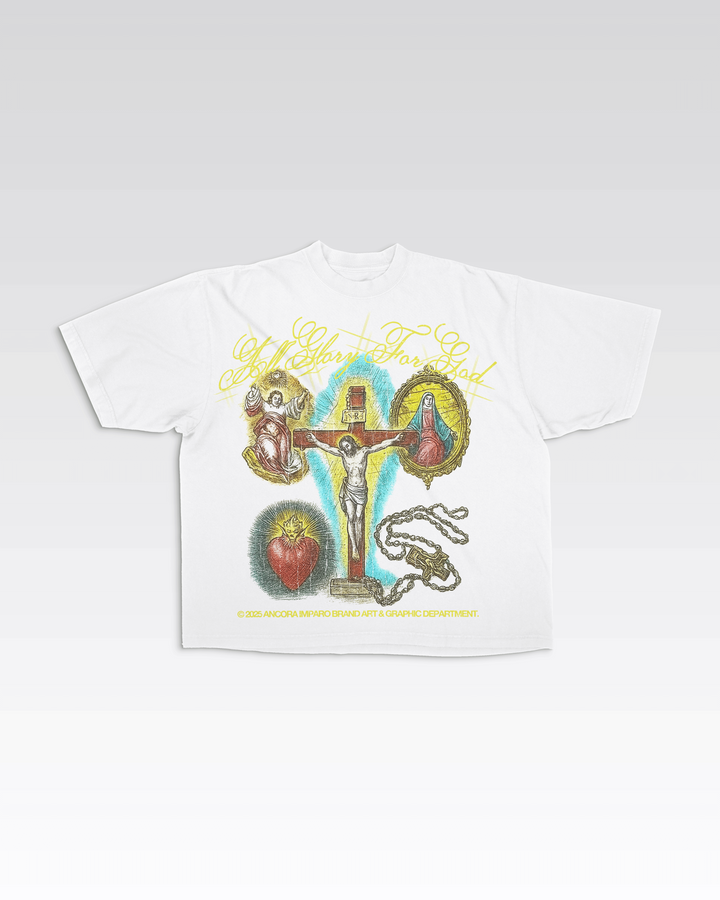 T-SHIRT ALL GLORY - BIANCA