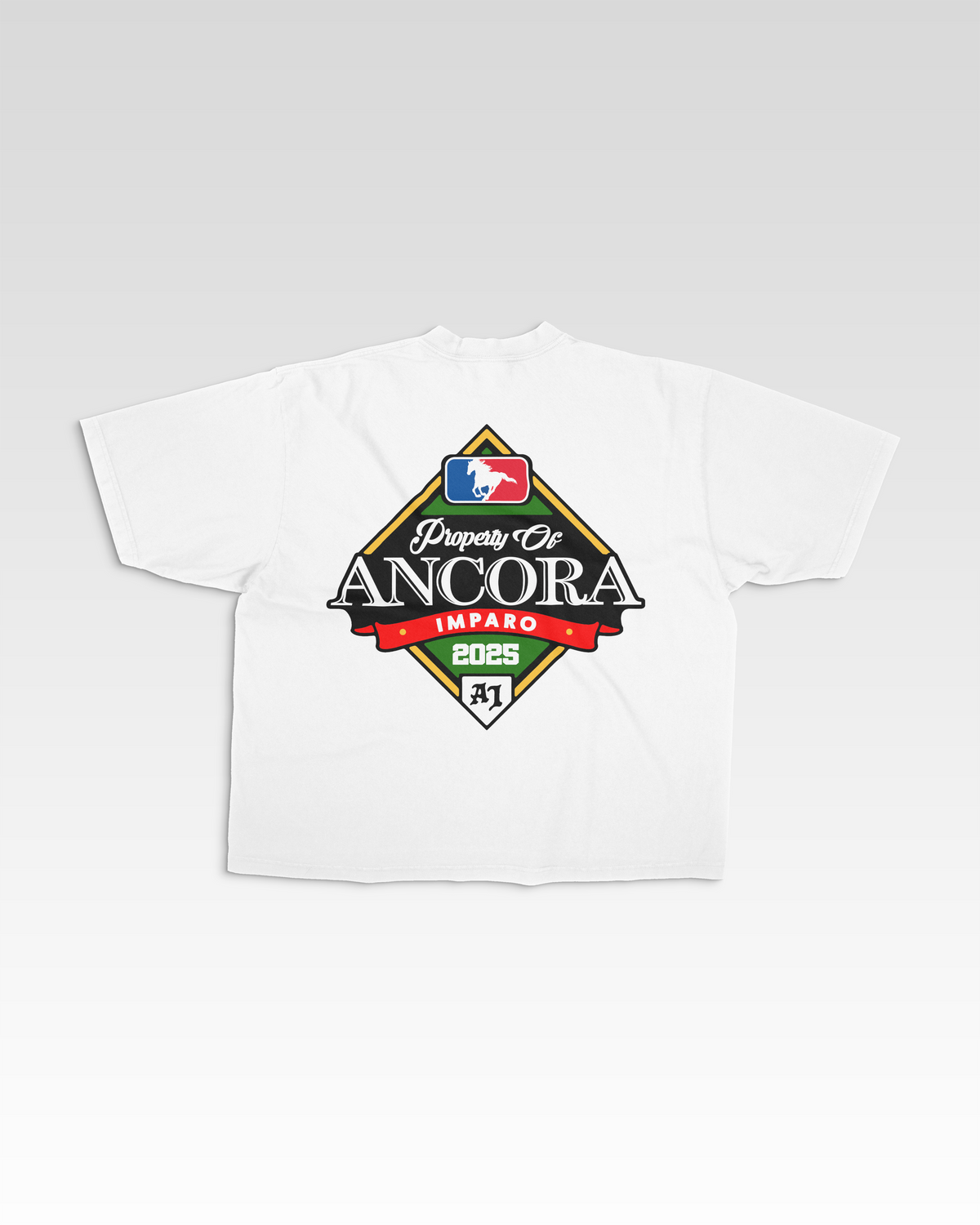 BASEBALL HERITAGE TEE IN WHITE
