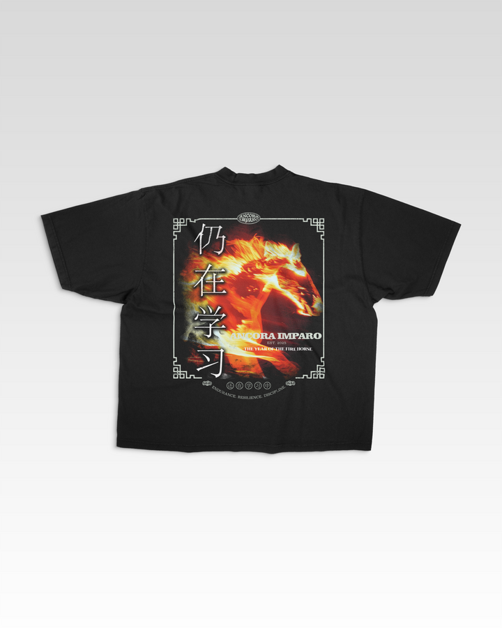 CHINESE NEW YEAR TEE - BLACK *