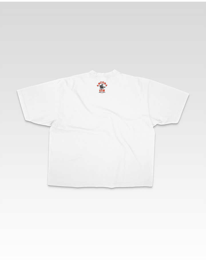 ANCORA GYM TEE IN WIT