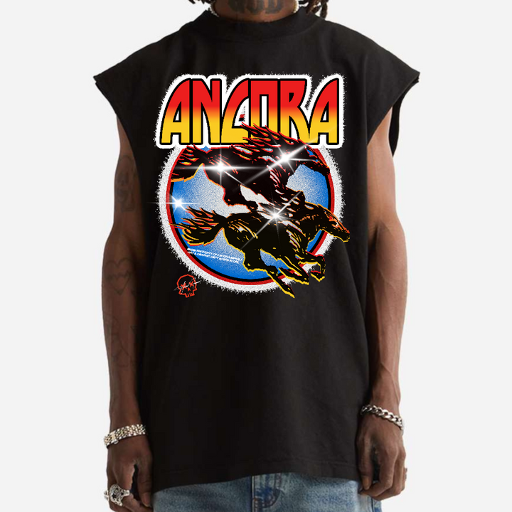 THE HOTTEST BAND ROCK MUSCLE SHAKA TEE