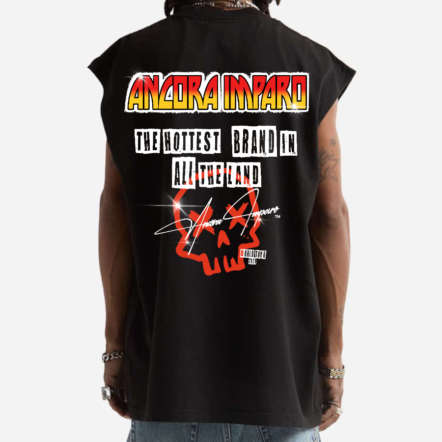 THE HOTTEST BAND ROCK MUSCLE SHAKA TEE