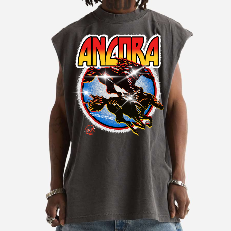 THE HOTTEST BAND ROCK MUSCLE SHAKA TEE