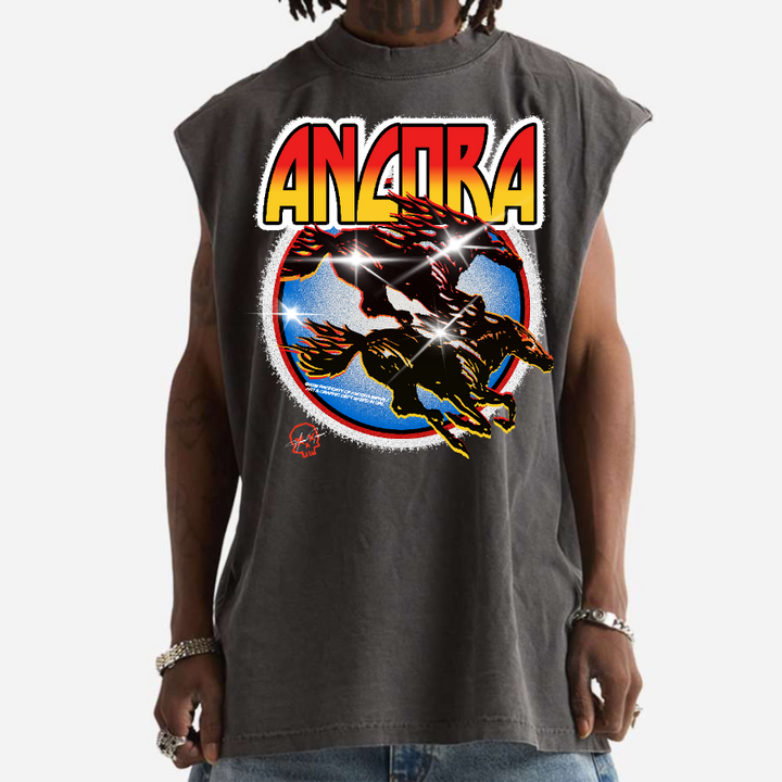 THE HOTTEST BAND ROCK MUSCLE SHAKA TEE