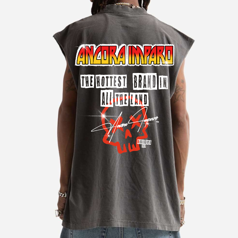THE HOTTEST BAND ROCK MUSCLE SHAKA TEE