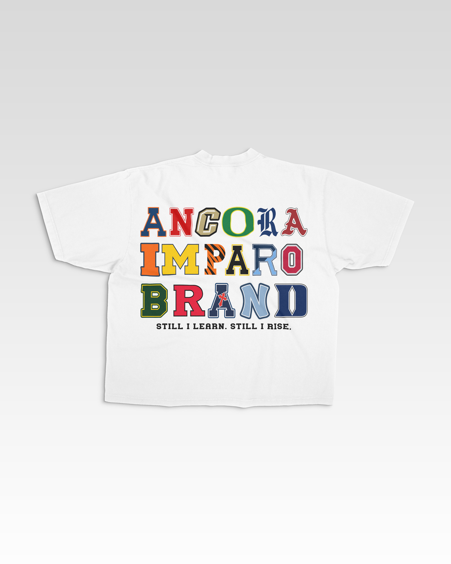 FOOTBALL HERITAGE TEE IN WHITE