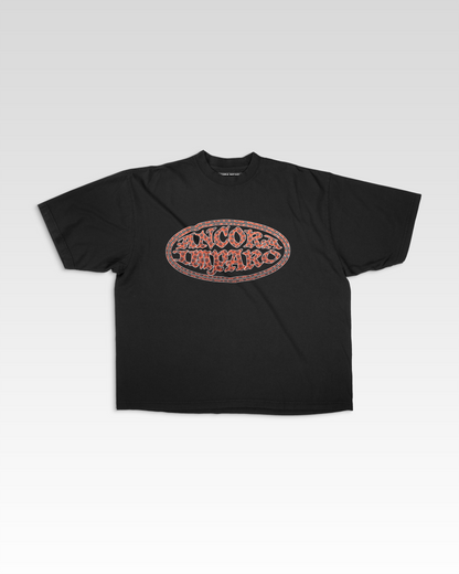 FOOTBALL HERITAGE TEE IN BLACK