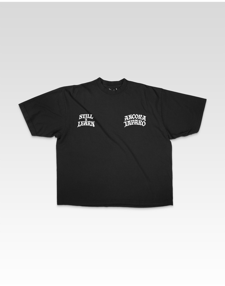 ANCORA FUNDAMENTAL TEE IN BLACK