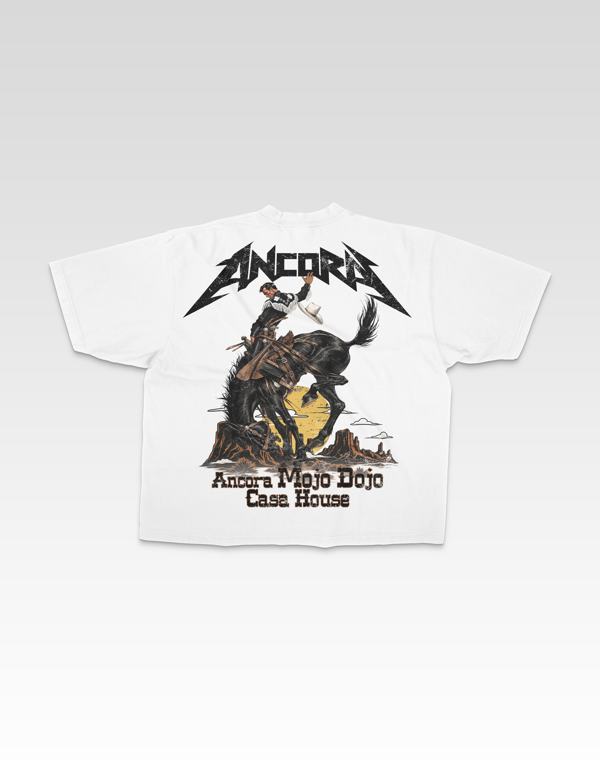 ANCORA MOJO DOJO CASA HOUSE TEE - WHITE