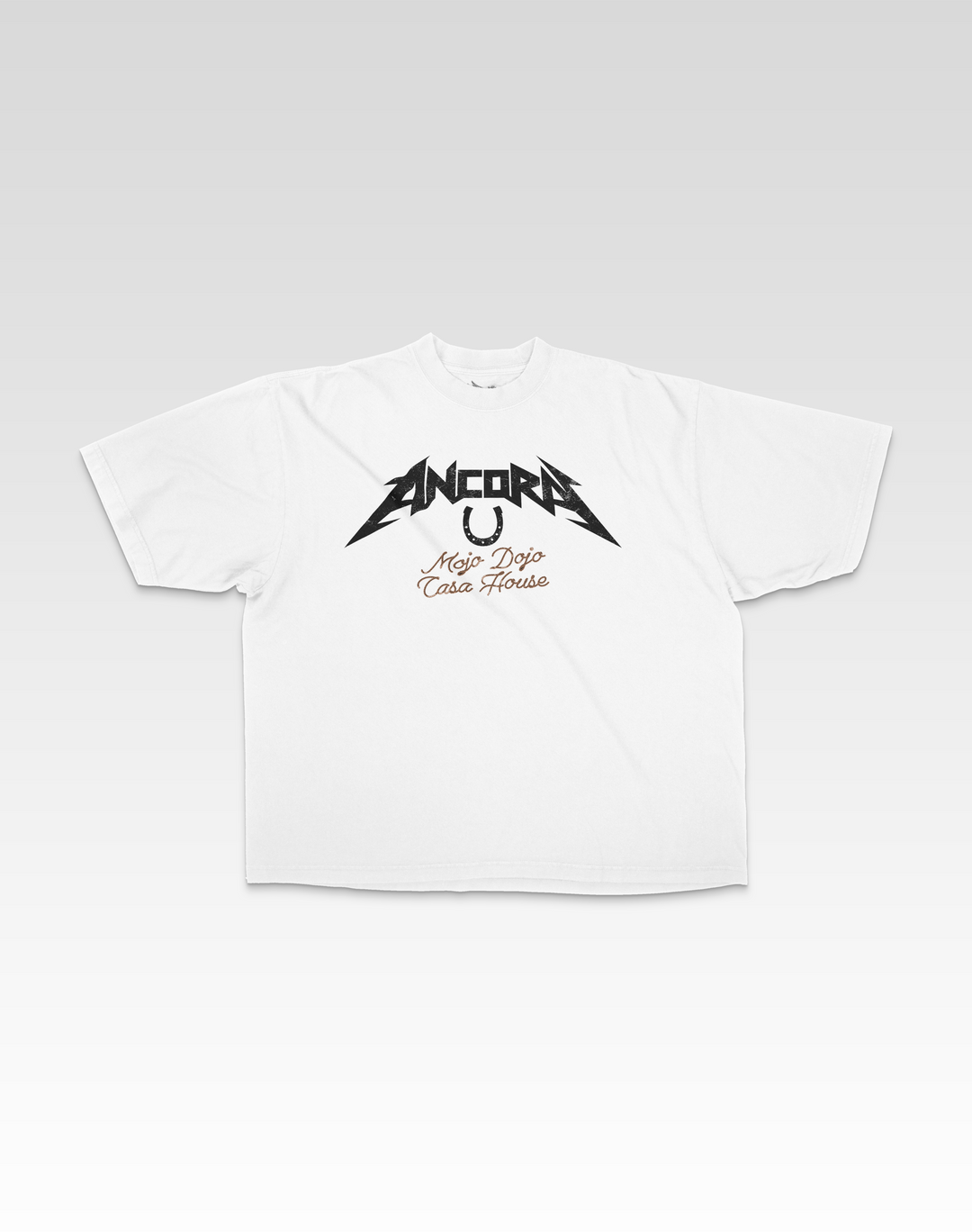 ANCORA MOJO DOJO CASA HOUSE TEE - WHITE