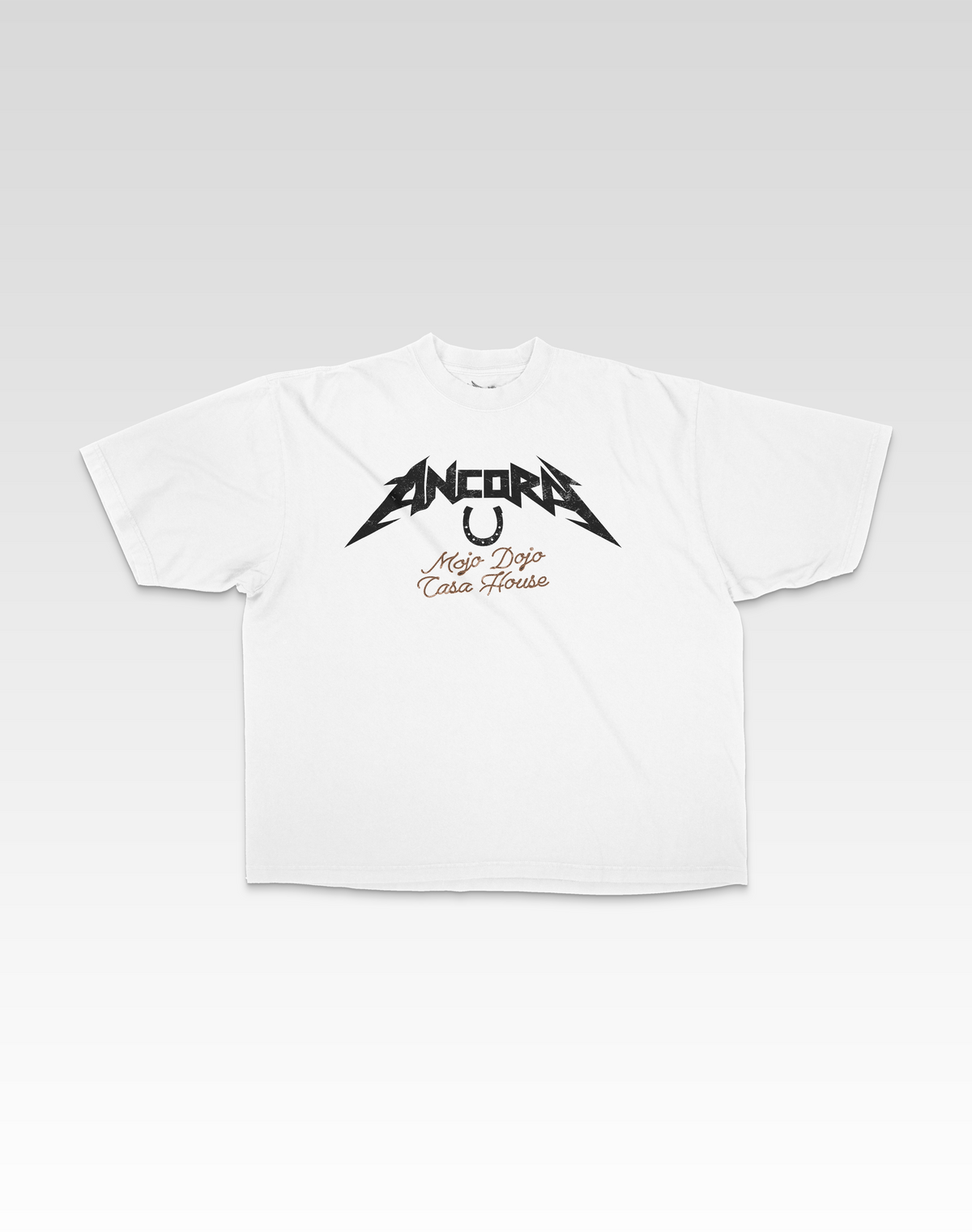 ANCORA MOJO DOJO CASA HOUSE TEE - WHITE