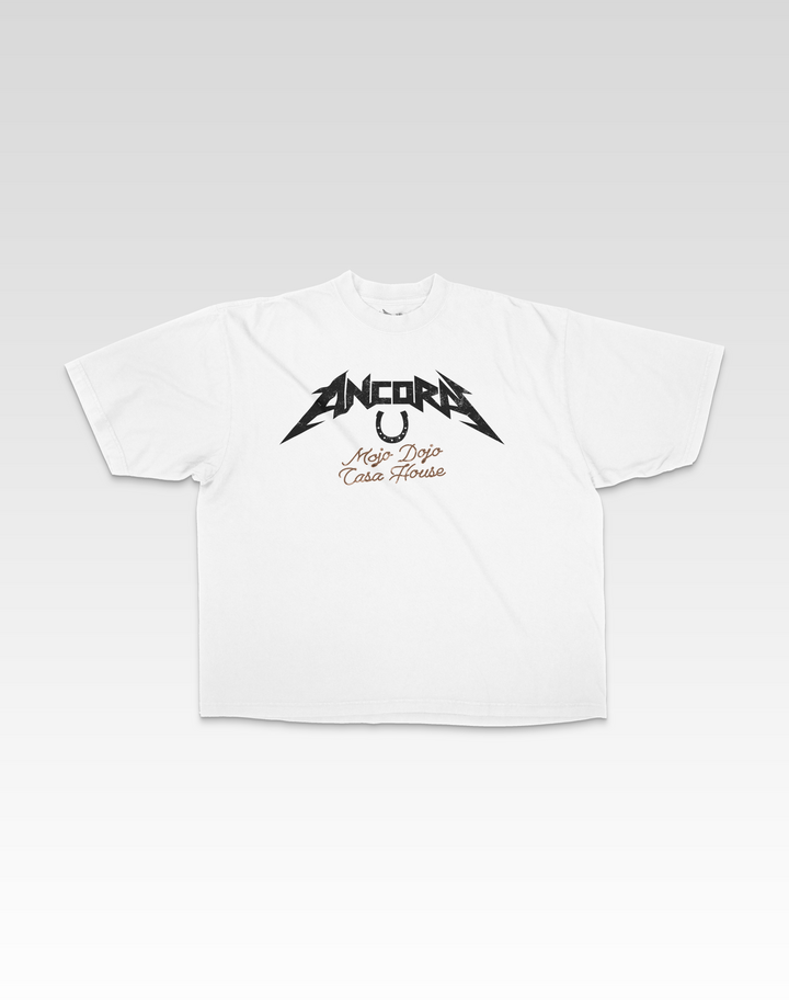 ANCORA MOJO DOJO CASA HOUSE TEE - WHITE