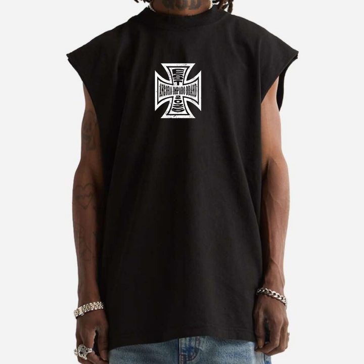 WCC ANCORA IMPARO EST TIGER SW MUSCLE TEE - BLACK