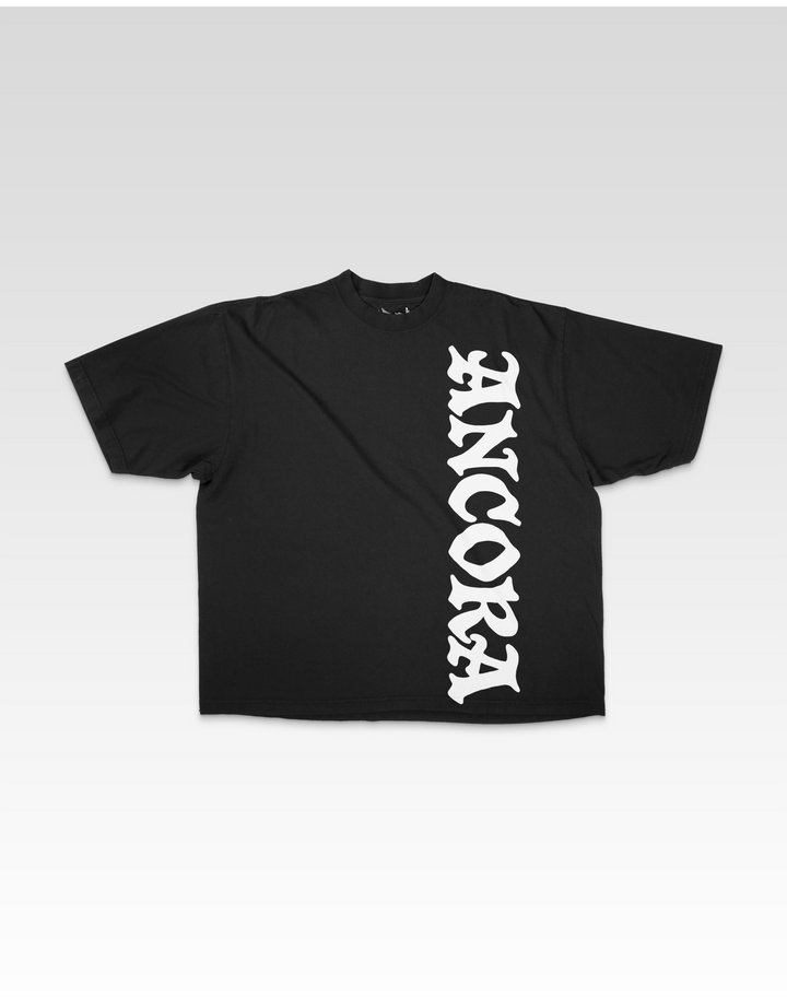 FUNDAMENTAL SIDEWAYS TEE - BLACK & WHITE
