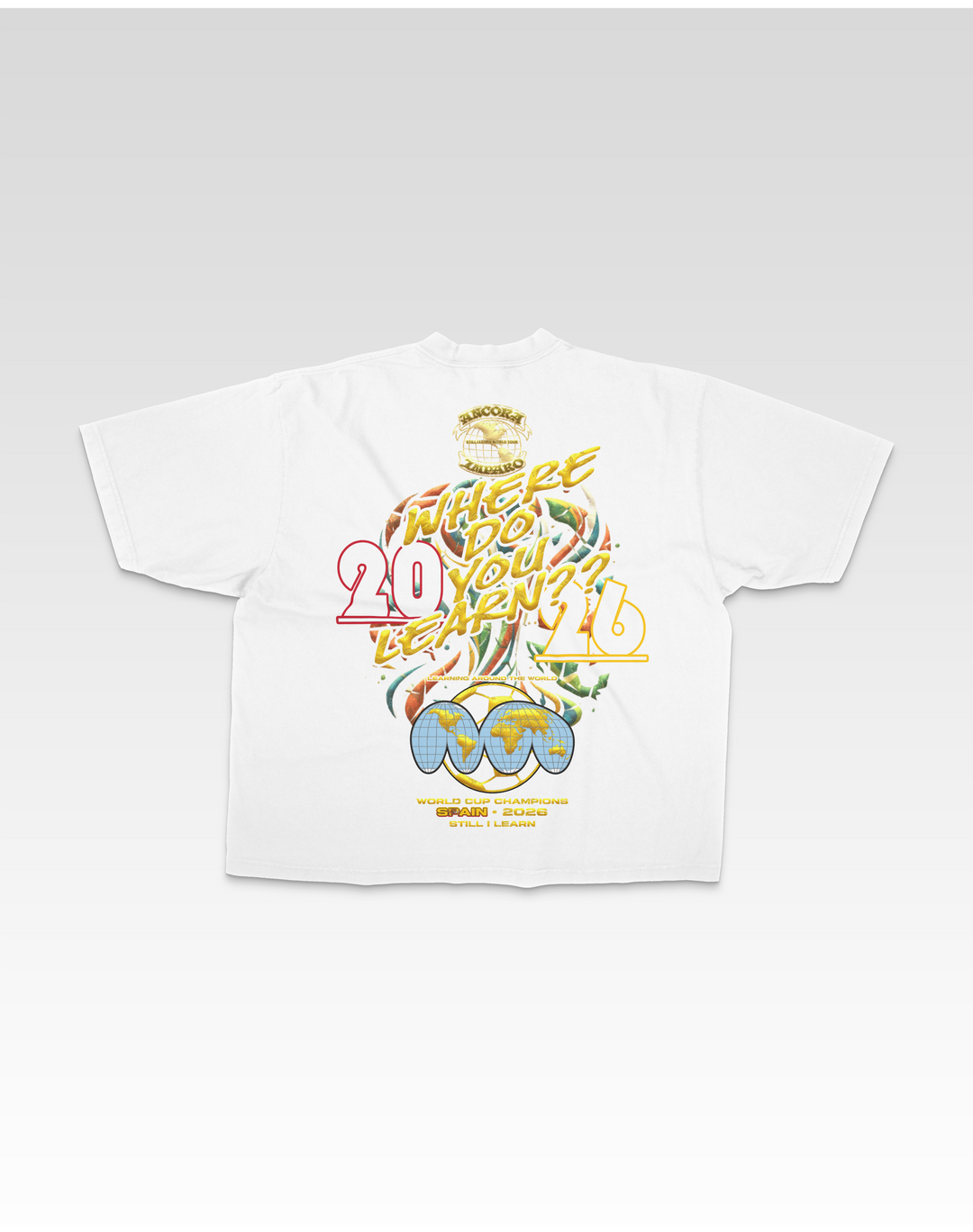 SPAIN WORLD CUP CHAMPIONS TEE