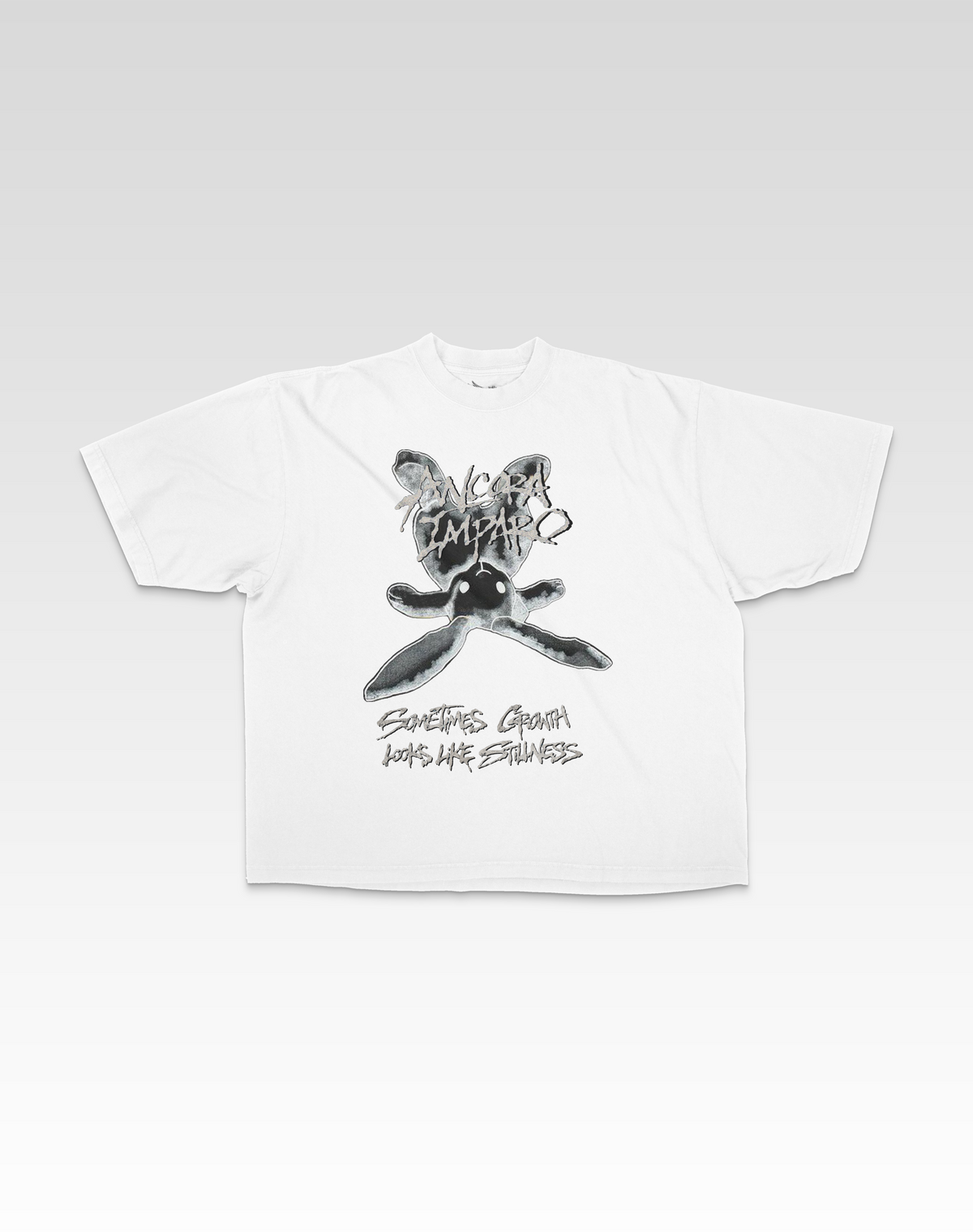 LOOKS LIKE STILLNESS TEE - WHITE
