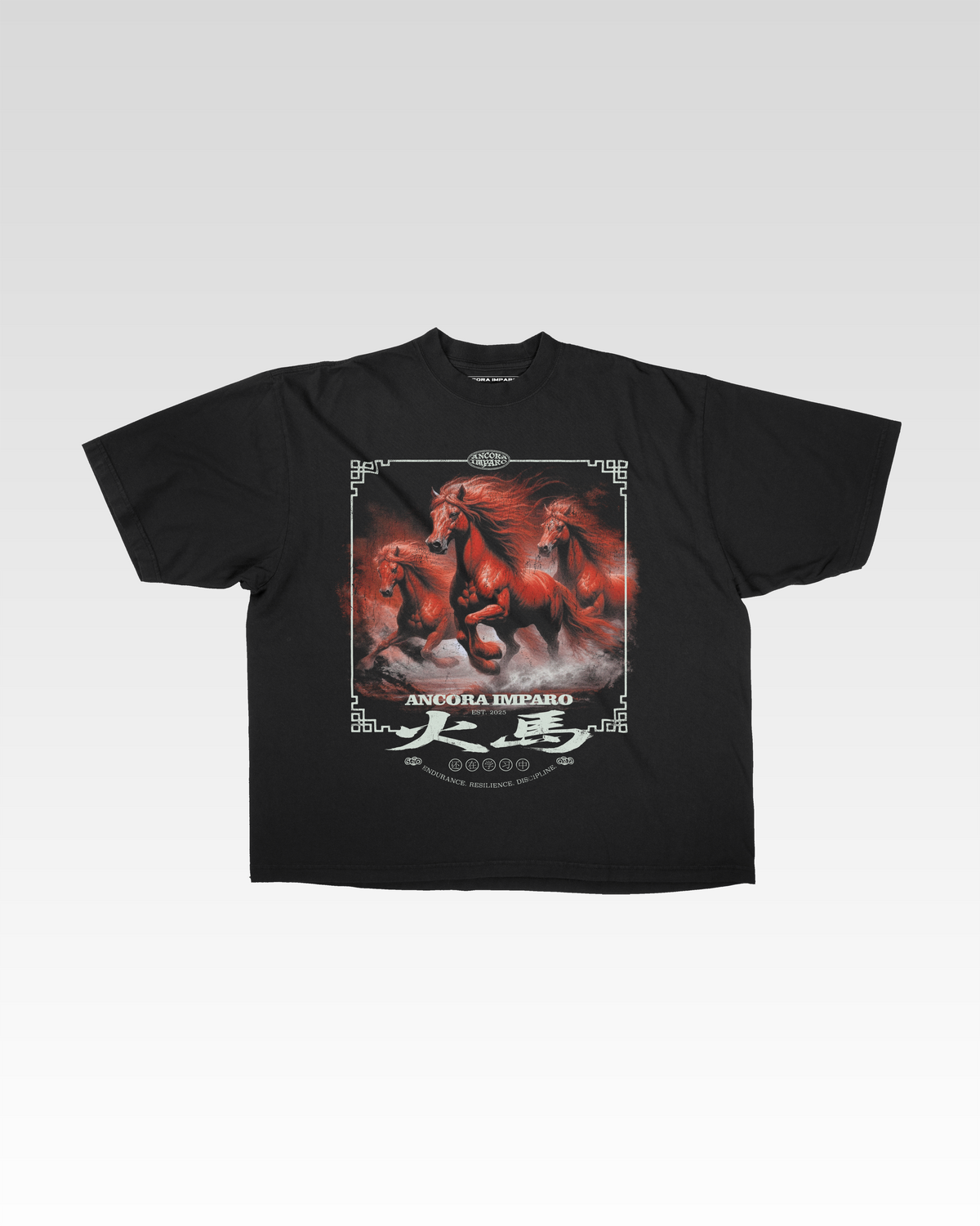 DE ONSTOPBARE DRIE TEE - ZWART