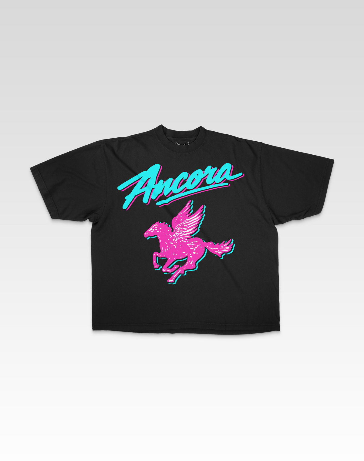 ANCORA VICE CITY TEE - BLACK