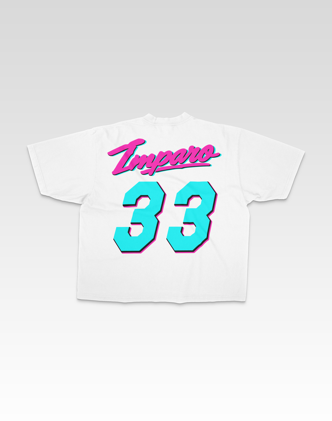 ANCORA VICE CITY TEE - WHITE