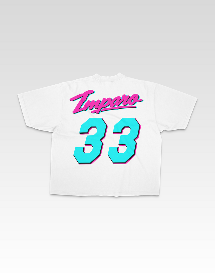 ANCORA VICE CITY TEE - WHITE