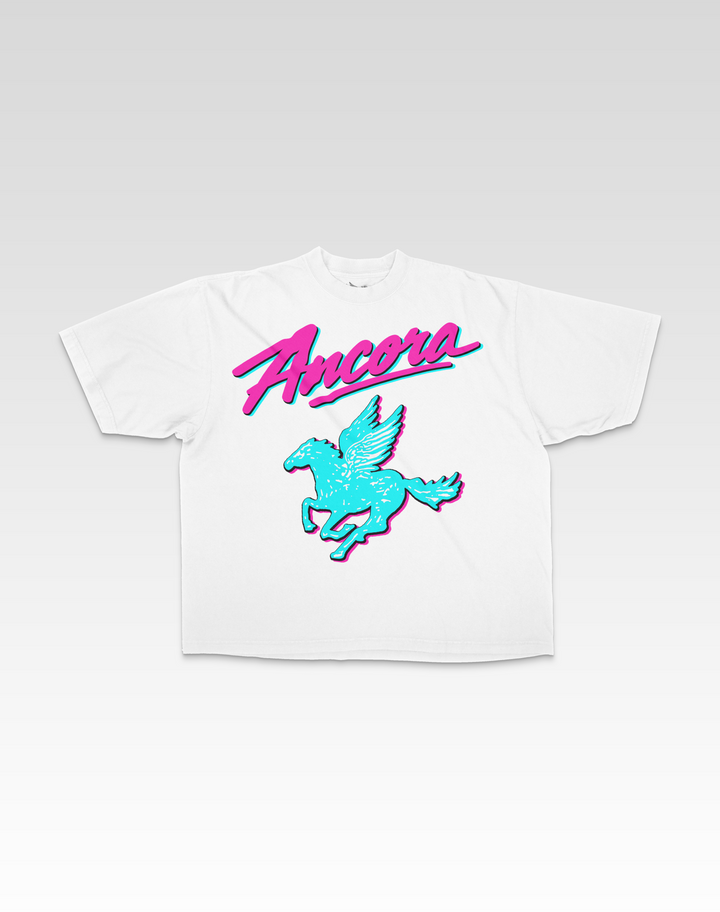 ANCORA VICE CITY TEE - WHITE