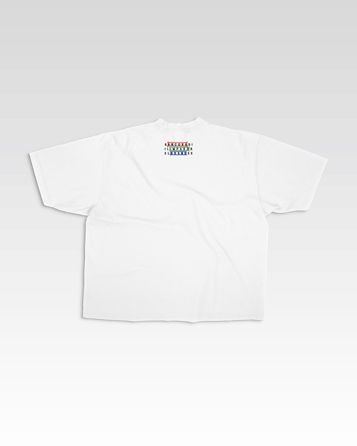 STILL I LEARN WORD SEARCH TEE - WHITE
